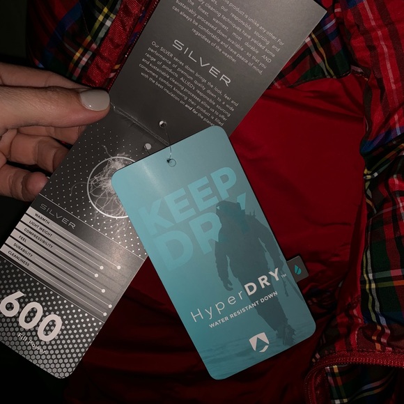 Puffer Vest NEW feather down, water resistant - Picture 5 of 8